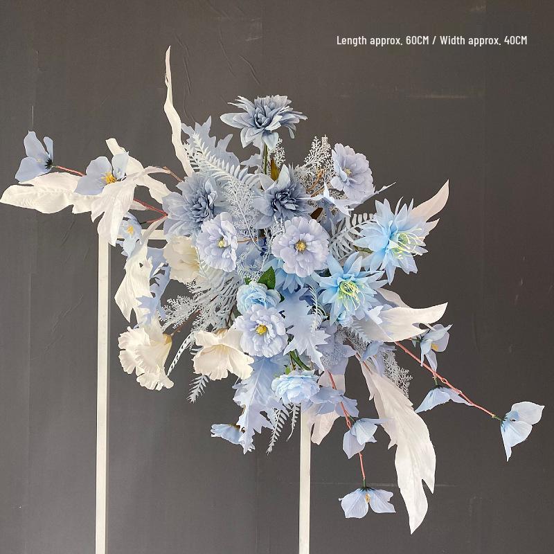 Искусственный Цветочный Декор для Свадебного Места Проведения: для Дорожки, Сцены и Банкетного Зала