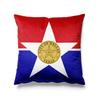 Aertemisi 18'' X 18'' Dallas Texas Square Throw Pillow Cushion Covers Cases Pillowcases For Sofa 45Cm X 45Cm