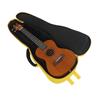 23 Inch Clear Side Pocket Ukulele Small Guitar Plus Cotton Gig Bag Ukulele Storage Tote Bag Ukulele Container Carry Case