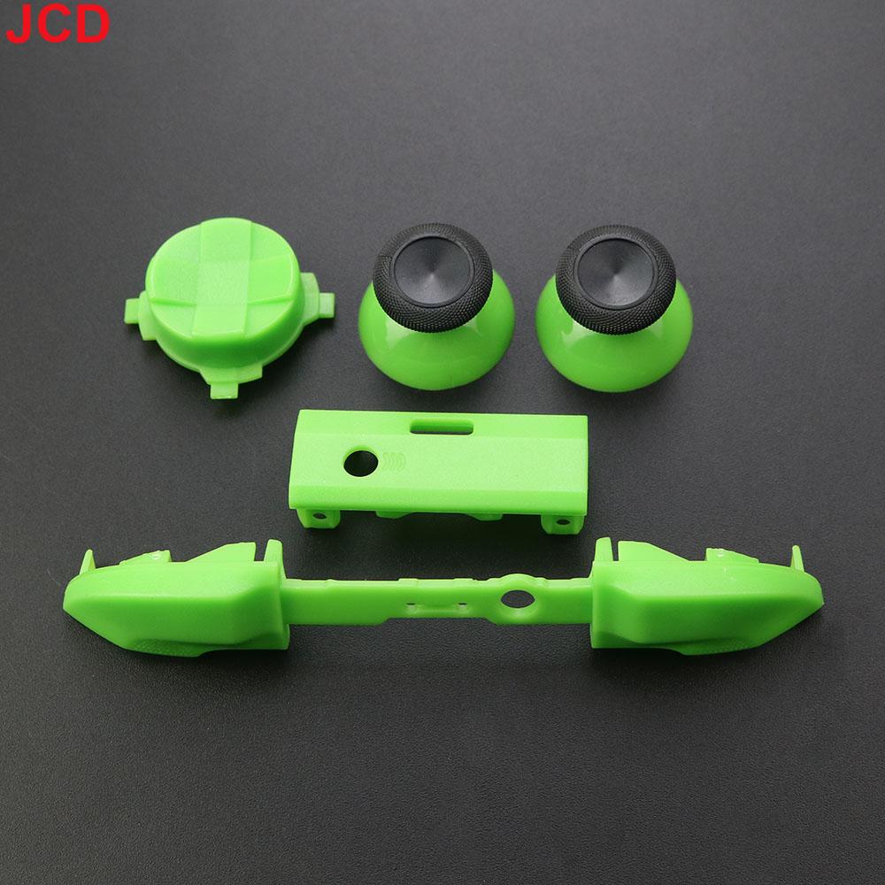 5in1 For Xbox Series X S Controller  LB RB Button Strip Middle BaffleStrip Cross Direction Keys Analog Joystick Cap D-Pad Button
