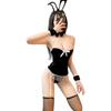 New sexy lingerie sexy bunny uniform temptation suspender velvet see-through milk set