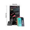 Игра для караоке Grab The Mic с карточками с текстами, 2-10 игроков, веселая настольная игра для детей и взрослых, идеально подходит для вечеринок и дней рождения - HZ