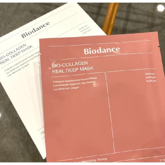 Biodance НОВАЯ биоколлагеновая маска Real Deep 34 г 1 шт/2 шт/4 шт