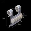 Wire Label Holders With Tooth-like Gripper Price Channel Rail Grid Pvc Shelf Talker Flush Mount Card Tag Hanger Flag Sign Clips