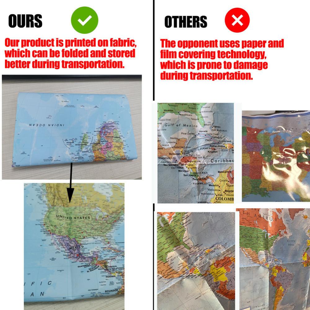 Настенная карта Карта Соединенного Королевства с подробными регионами Печатный художественный плакат Без рамы для декора Подарок Настенные дорожные принадлежности