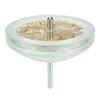 Spin Gear World Championship Certified Throwing Top with 1 String Light-Up Top, Skylark, LED, (Clear Glitter, Multi-LED)