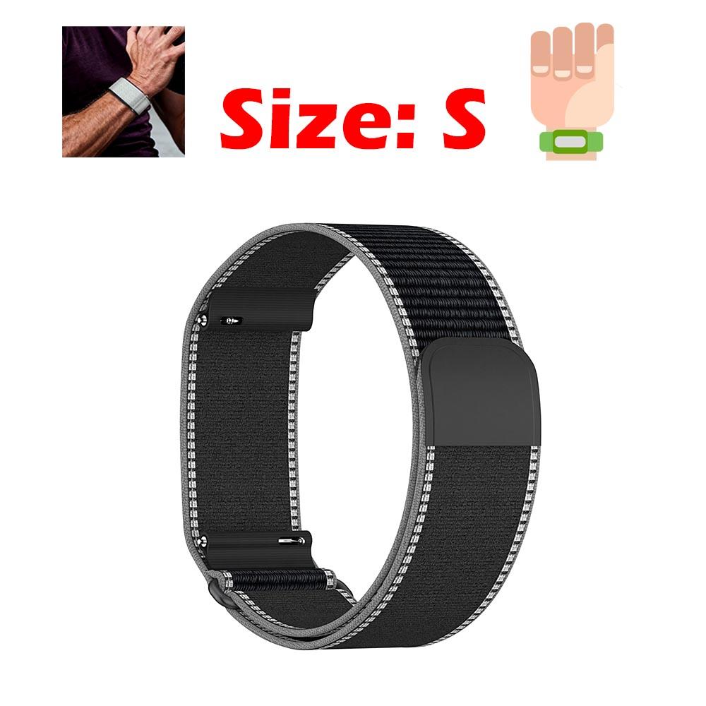 Ремешок для бицепса для Amazfit Helio Strap Спортивная замена Регулируемый Мягкий Нейлон Кожаный Браслет Наручный ремешок для бицепса для Amazfit Helio Strap