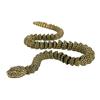 Brass Cobra Snake Animal Statue Small Sculpture 3D Tabletop Home Decor Gift