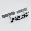 3D Metal Logo RS Emblem Letters Car Front Grille Badge Rear Trunk Sticker For Honda Civic City Fit Shuttle Jazz Car Acceessories