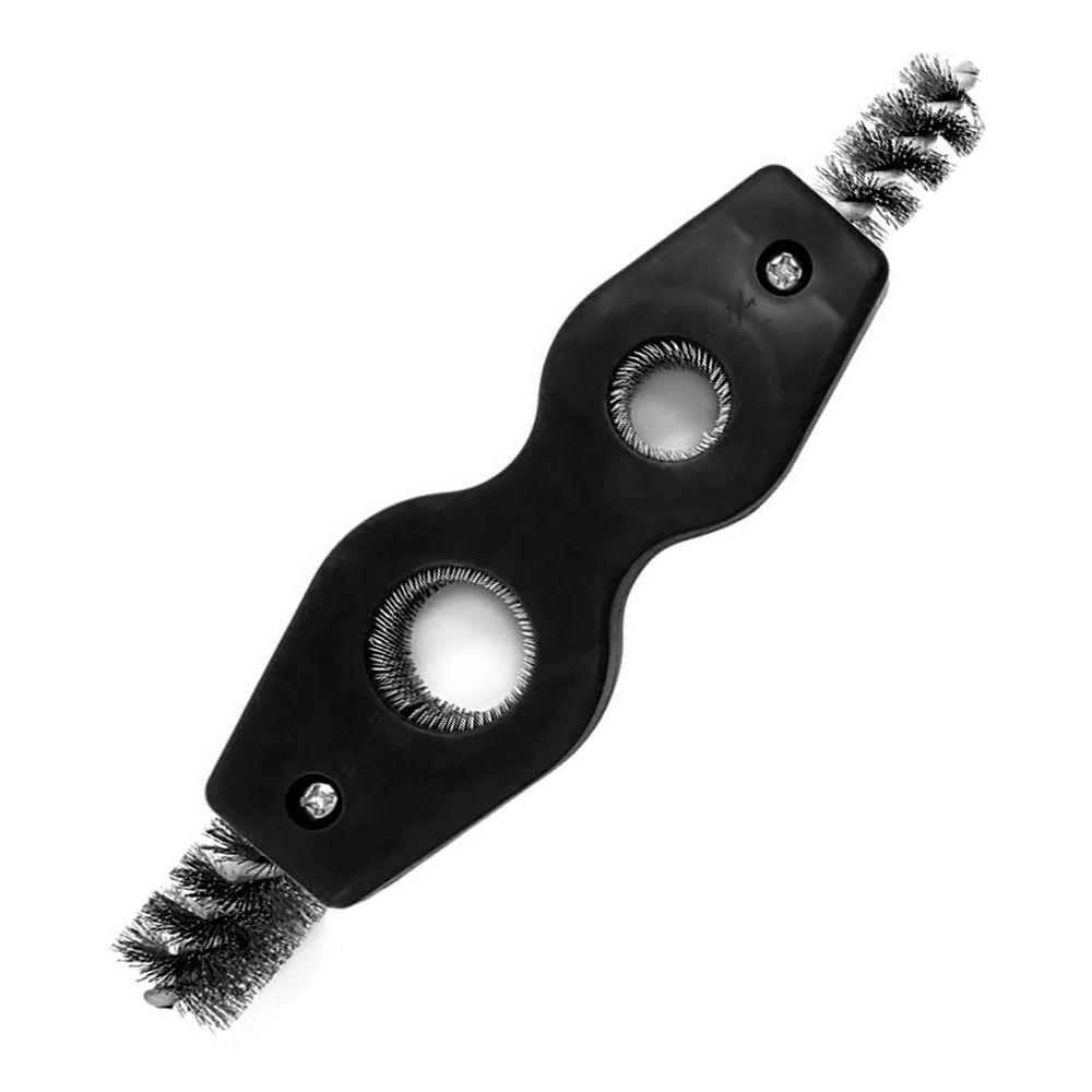 New Deburrer Inside Outside Reamer Pipe Double-headed Copper Tube Polishing Scaling Brush Copper Pipe Brush Wire Brush