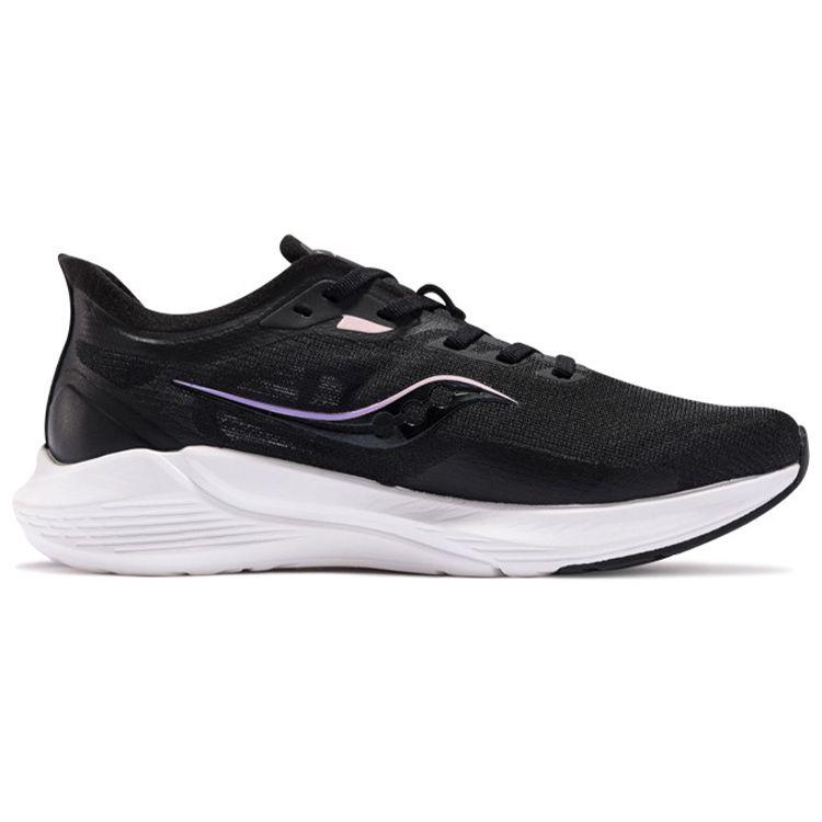 SAUCONY Кроссовки женские Humming 2 Легкие Дышащие Амортизирующие Нескользящие Прочные Низкие S18181-4 Черный Розовый