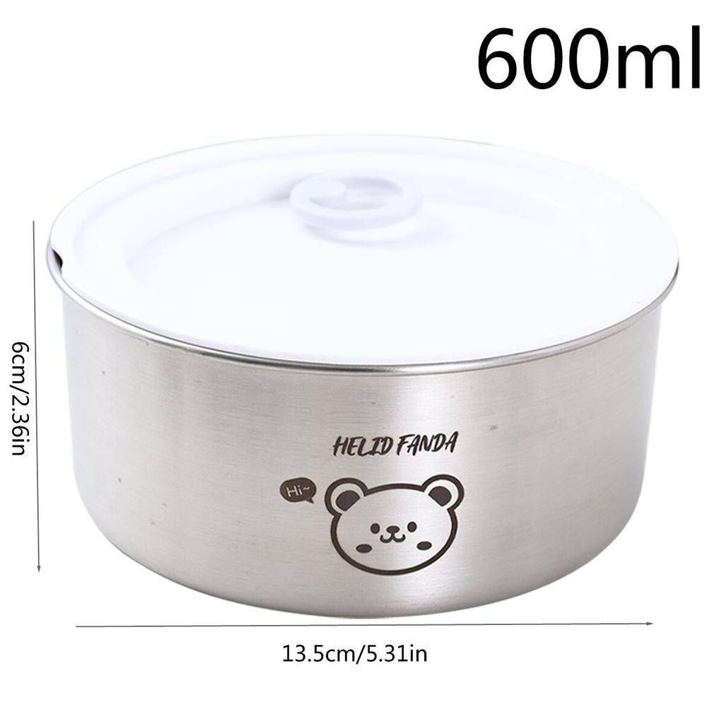 Контейнеры для пищевых продуктов из нержавеющей стали 304, герметичный контейнер для хранения продуктов в холодильнике, большая вместимость, для кухни