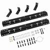 Trailer Hitch Mounting Rail Coated Hardware Kit Heavy-Duty