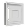 Vent Cover WIND 22x22 White