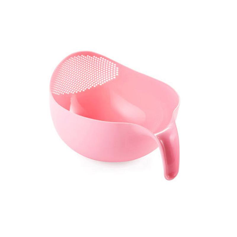 Kitchen Drain Basket Bowl Rice Washing Filter Strainer Basket Sieve Drainer Vegetable Friut Cleaning Gadget Kitchen Accessories
