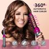 Расческа с горячим воздухом 5 в 1: Многофункциональный автоматический щипцы для завивки, выпрямитель и фен