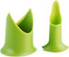 2Pcs/Set Pepper Corer and Seed Remover, Efficient Tool for Jalapenos, Peppers, Cucumbers, Tomatoes, and Other Fruits and Vegetables