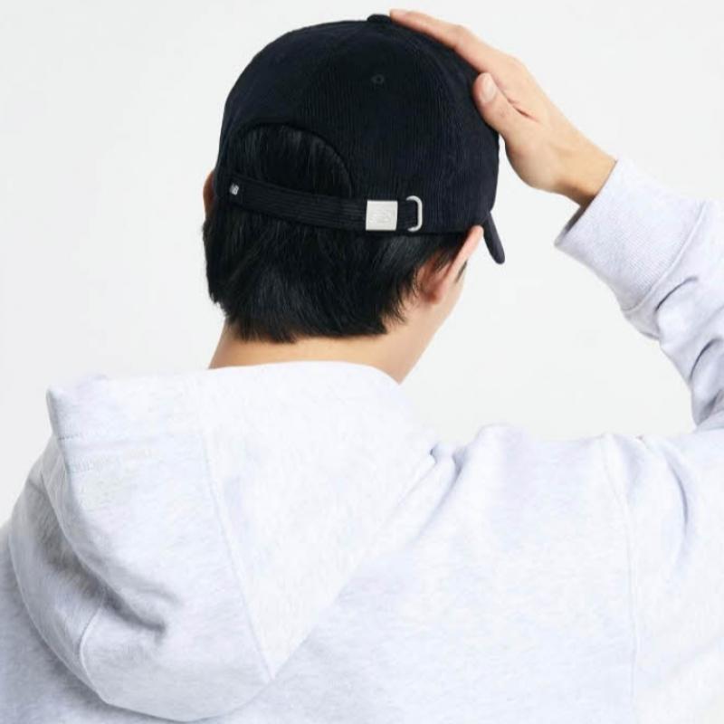 New Balance Кепка Lqj Nbgddfl807 19 Круглый логотип Вельветовая бейсболка