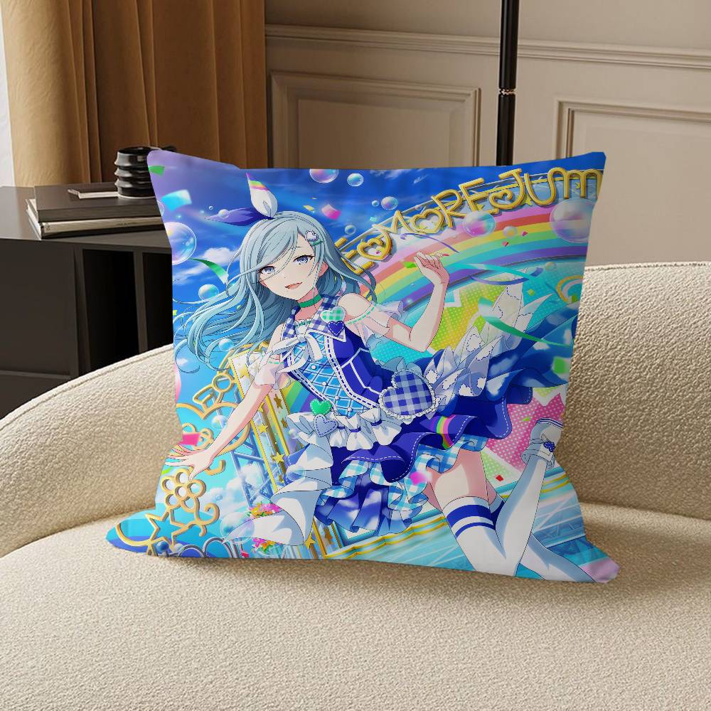 Hinomori Shizuku Pillowcase toon Gift Cushion Cover Bedroom Home Sofa Chair Seat Decor pillow case