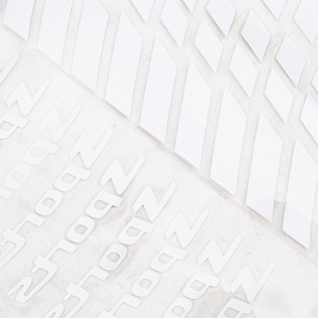 18 21-дюймовых колесных ободов светоотражающая лента для наклеек Красные наклейки для спортивных велосипедов