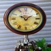 Victorian Stand Clock Wood Clock Tripod For Home Decor Look Analog Floor Clock Mother Day