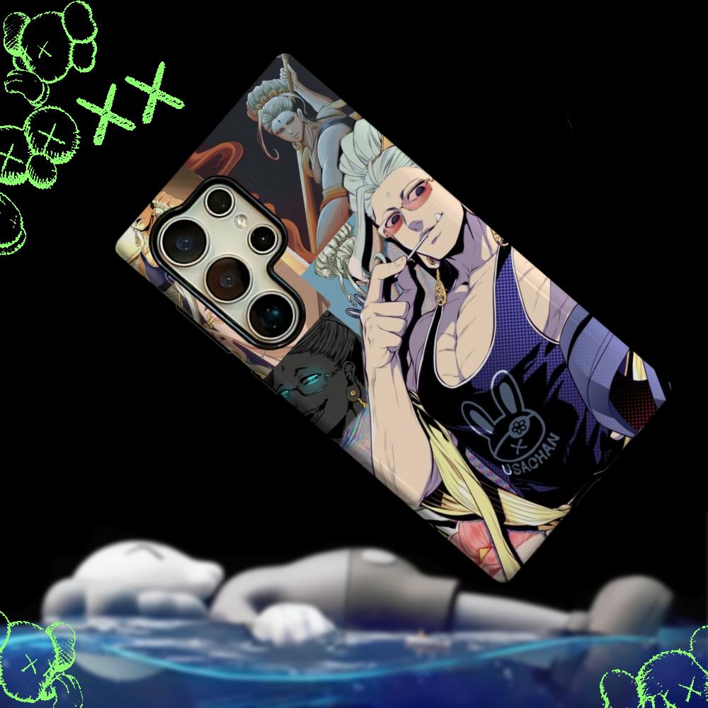 Anime Record of Ragnarok Budhha Phone Case 2-in-1 Glossy shell For Samsung Galaxy S25 S24 S23 S22 S21 Plus Ultra
