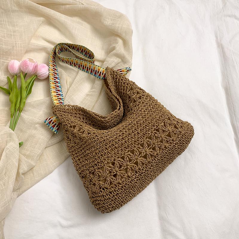 Соломенная сумка женская сумка через плечо для поездок на работу пляжная сумка