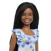 barbie Мини-кукла Модница Сердце для детей от 3 лет и HYK14 Платье, Наряжаться и Дом, Вверх, Синий,