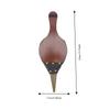 MDF Board Fireplace Bellows Black Brown Fire Pit Fan Campfire Air Blower  Picnic Grilling Camping