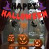 3Pcs/Set Bat Halloween Paper Banner Ghost Ghost Decor Flag Witch Pumpkin Pendant  Party Supplies