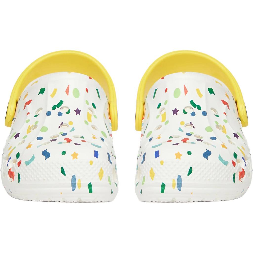 Crocs Baya SEASONAL PRINTED Anti Slip Wear Resistant Low Top Children's Sandals White Kids'