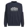 adidas Gfx Универсальный свитшот с круглым вырезом и надписью, повседневный, свободного кроя, с длинным рукавом, унисекс, KF5251