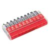 Bit Holder BHP10SR Pro-Auto 10-Piece Set, Red,