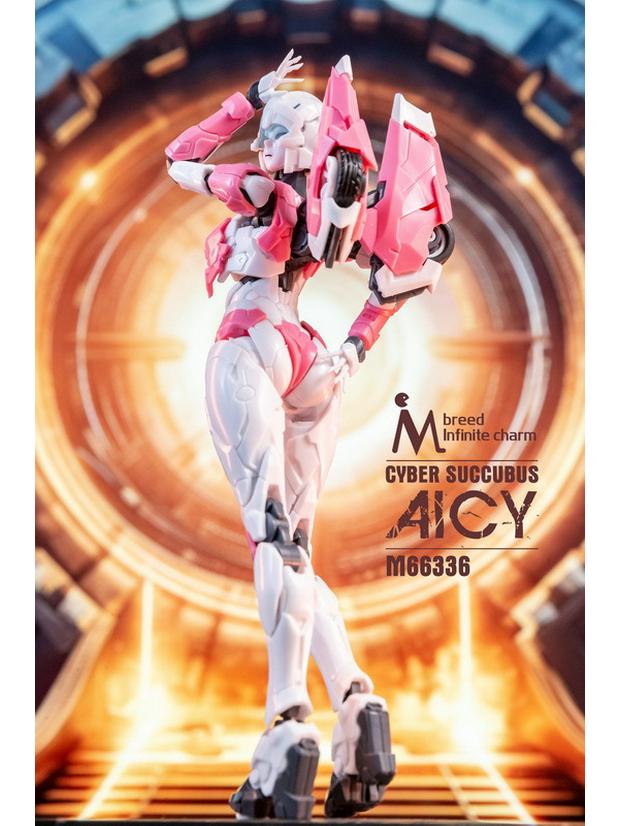 Новая фигурка робота-меха Арси для детей Meili Wuxian M-Brand 66336 с двумя матовыми лицами