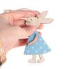 3PCS Natural Home Decorations Party Supplies Wood Crafts Cute Bunny Easter Rabbit Easter Ornaments