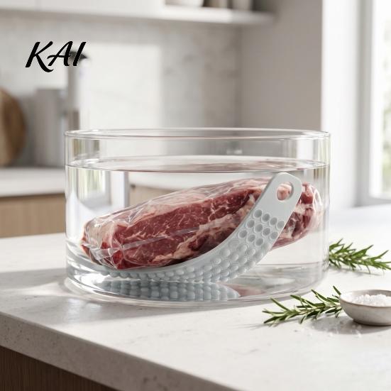 Kitchen Gadgets for Meal Prep Meat Thawing Belt, Silicone Sink Fixator Belt with Super Suction, Longer Storage Hanging Tool Faster Safer Defrosting