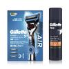 Gillette ProGlide Air Electric Razor 3 Replacement Shaving Gel Foam 195g Sensitive Skin Razor for Men (with Blades) + [Set Purchase]