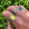 Size 5-11 Jewelry New Fashion Luminous Temperature Control Mood Ring Color Change Rings