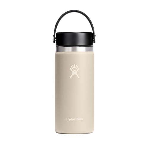 Wide Mouth 16oz (473ml) Stainless Steel Water Bottle with Automatic Insulation (Japanese Product)
