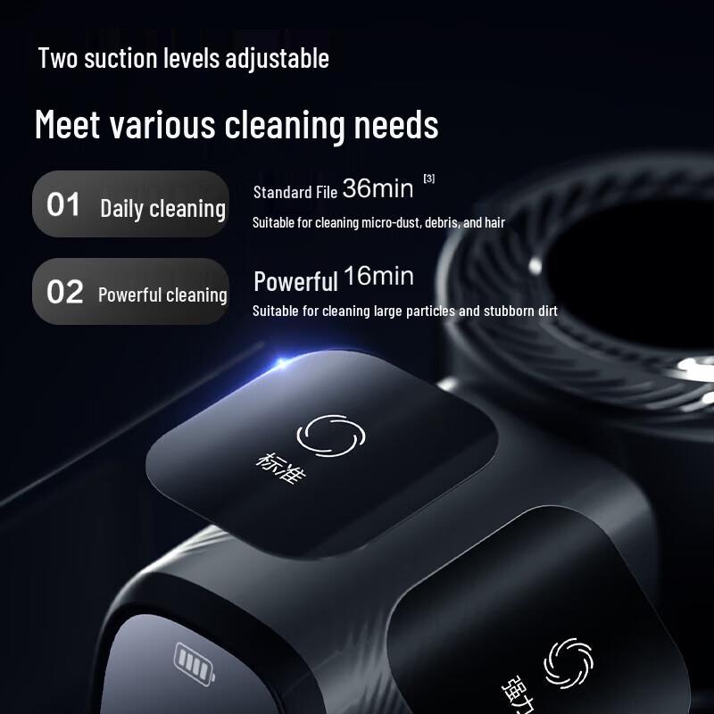 SUPOR C70-L Cordless Vacuum Cleaner with Green Light Dust Detection CN plug (adapter included)