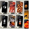 Чехол для телефона Xiaomi Redmi Note 14 13 12 11 10 Pro 10S 11S 12S Redmi 15C 14C 13C 10C 12C 15 с рисунком Баскетбольное кольцо и мяч Funda