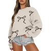 Women  Tops Women's Long Sleeve Sweatshirt Casual Crewneck Loose Fit Pollover Fleece Tops