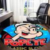 1pc Popeye Office Round Area Rug,Bedroom Living Room Home Decor, Room Deco a1016075