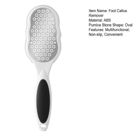 Yousheng Foot Calluses Remover Pedicure Surface Tool Remove Dead Skin Hard Skin Wet And Dry Feet Stainless Steel File Foot Care Tool