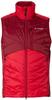 VAUDE Мужская куртка Sesvenna Vest IV красного цвета