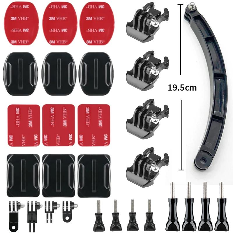 60-in-1 Action Camera Accessories Kit For GoPro Hero 12 11 10 9 8 7 6 5 4 Insta360 X2 X3 DJI Osmo Action 1 2 3 4 Action Cameras