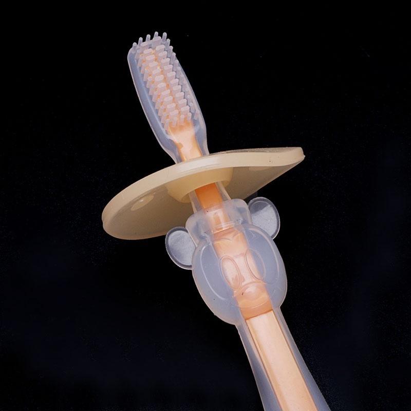 Baby Teether Training Teeth Soft Toothbrush Brush Safe Bendable