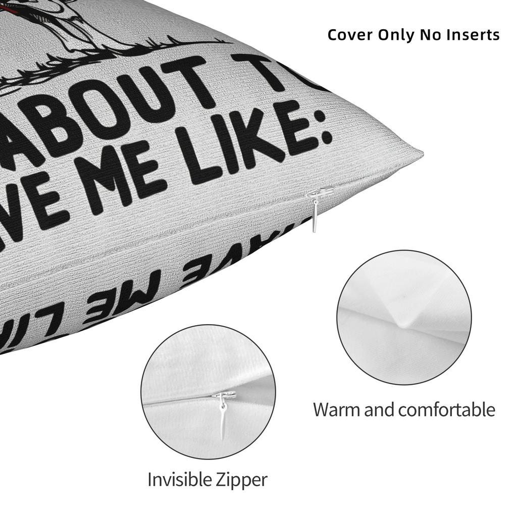 Gas Prices Got Me Like Pillow Case Comfy Pillow Cover Cute Funny Pillowcases For Living Room Chair