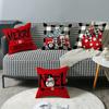 Скандинавская простая наволочка в рождественском стиле Мягкая и удобная диванная подушка Наволочка для спальни и гостиной