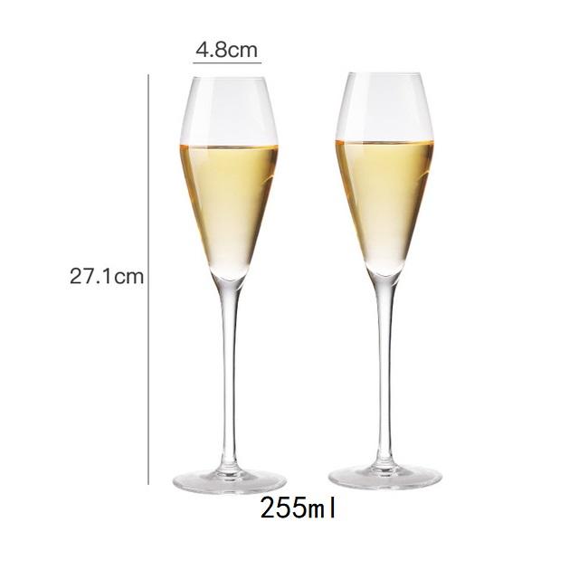 2 шт. 150-250 мл хрустальный бокал для шампанского, креативный бокал для красного вина, игристого сладкого вина, бокал для свадебной вечеринки, бара, домашнего напитка, бокал